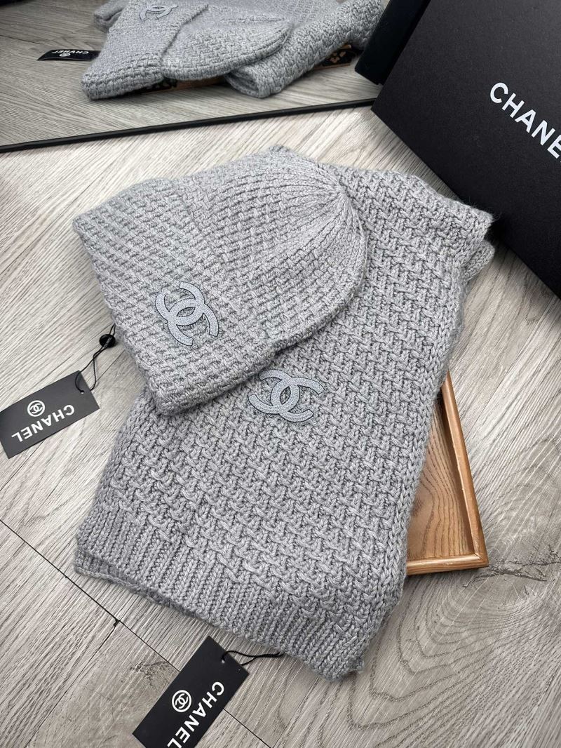 Chanel Caps Scarfs